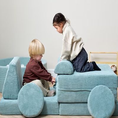 Tutti Bambini Playrama Montessori Kids Play Sofa - Ocean Stone