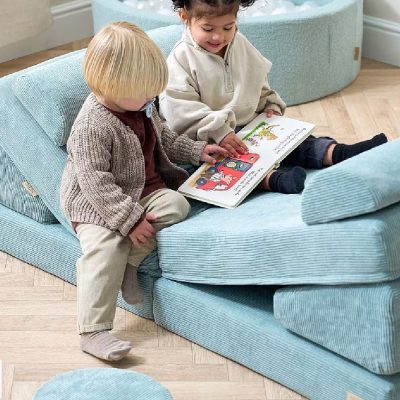 Tutti Bambini Playrama Montessori Kids Play Sofa - Ocean Stone