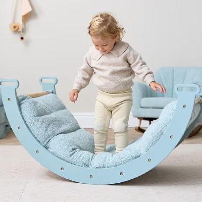 Tutti Bambini Scala Montessori Ocean Stone Pikler Climbing Frame/Wall