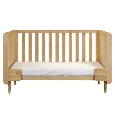 Tutti Bambini Japandi Mini Cot Bed - Light Oak