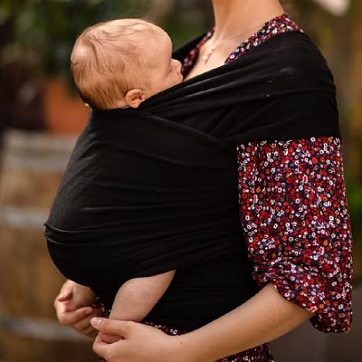 Tutti Bambini Boba Classic Baby Wrap Black