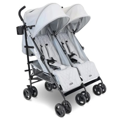 My Babiie Double Stroller - Grey