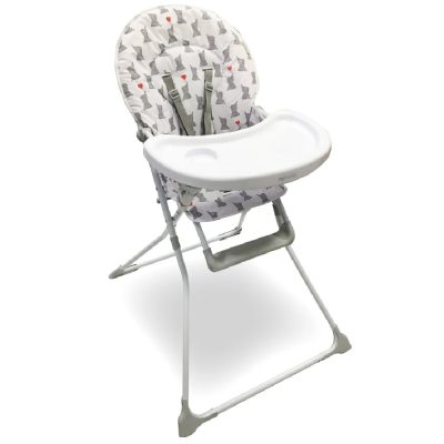 My Babiie Compact Highchair - Elephants