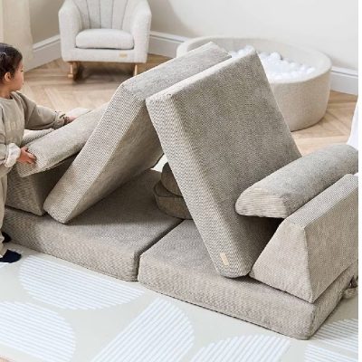 Tutti Bambini Playrama Montessori Kids Play Sofa - Mushroom