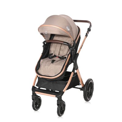 Lorelli Viola 3 in 1 Travel System - Pearl Beige