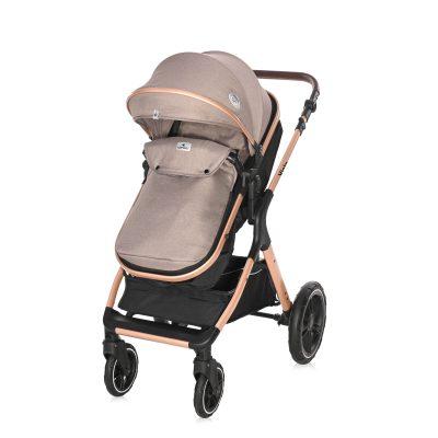 Lorelli Viola 3 in 1 Travel System - Pearl Beige