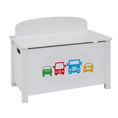 Liberty House Toys Kid’s Wooden Transport Toy Box