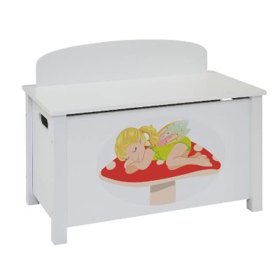 Liberty House Toys Kid’s Wooden Fairy Toy Box