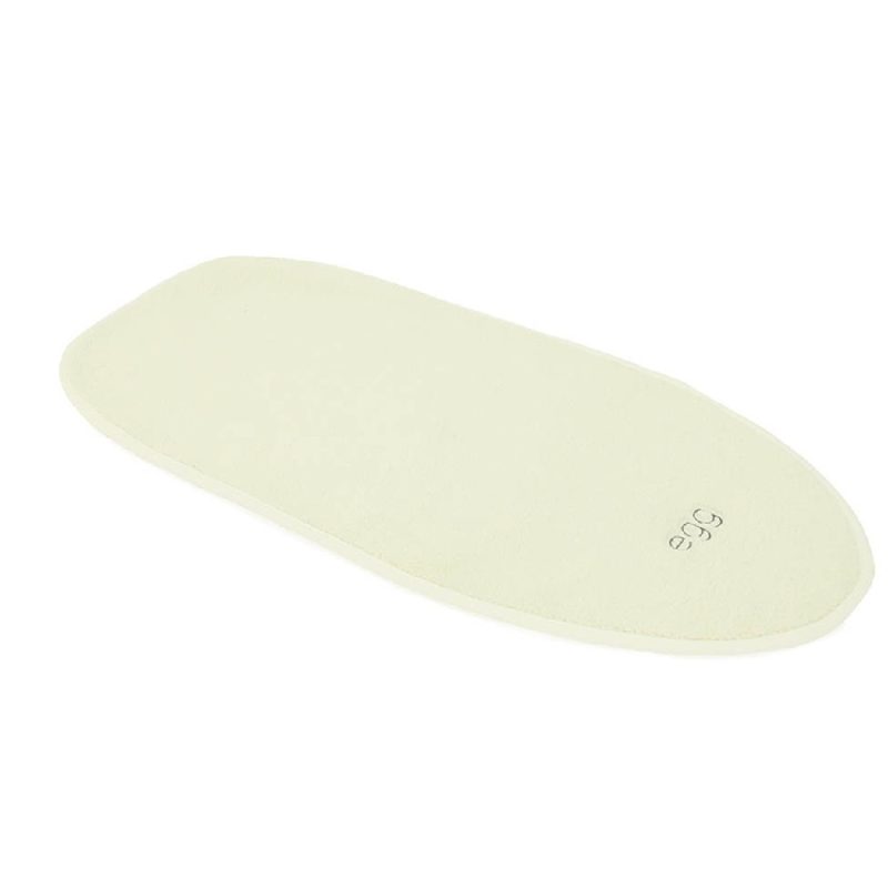 Egg Carrycot Mattress Topper Cream