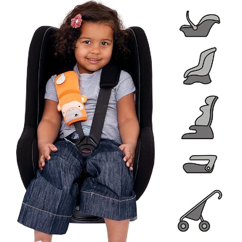 Trunki SnooziHedz Seatbelt Pad Mylo Monkey