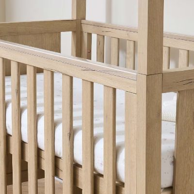 Tutti Bambini Casa Mini House Cot Bed - Harvest Oak