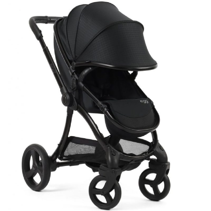 Egg 3 Stroller Houndstooth Black