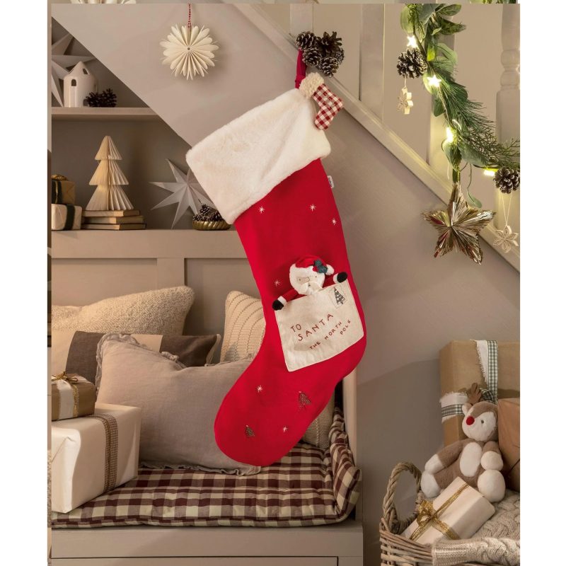 Mamas & Papas Large Stocking - Santa 2024