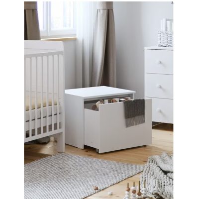 Little Acorns Toy Box - White