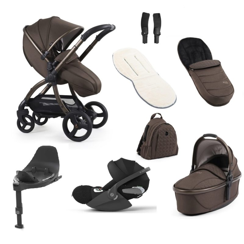 Egg 3 Cybex Cloud T Bundle Chocolate Velvet