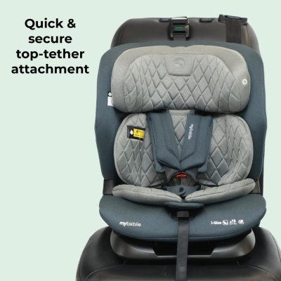 My Babiie MBCS123 i-Size Car Seat - Slate Blue