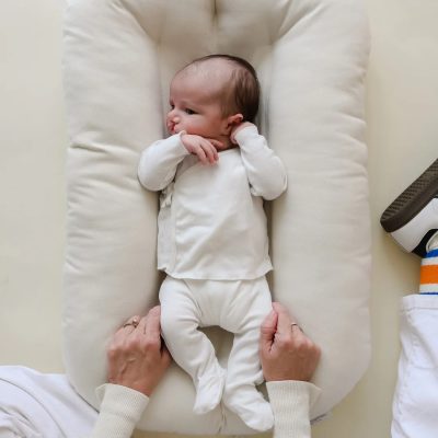 Snuggle Me Organic Infant Lounger Natural