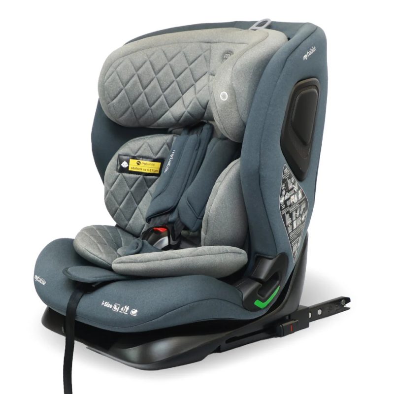 My Babiie MBCS123 i-Size Car Seat - Slate Blue