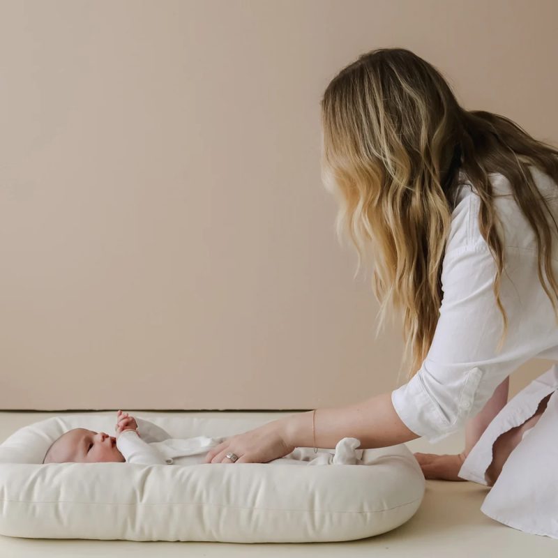 Snuggle Me Organic Infant Lounger Natural