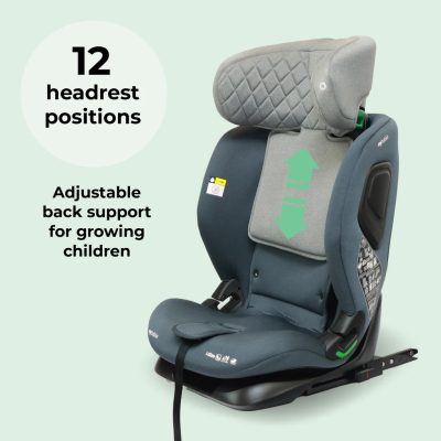 My Babiie MBCS123 i-Size Car Seat - Slate Blue