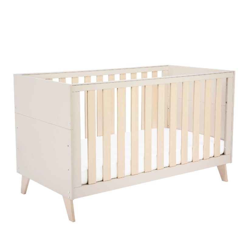 Babymore Dante Cot Bed – Cashmere