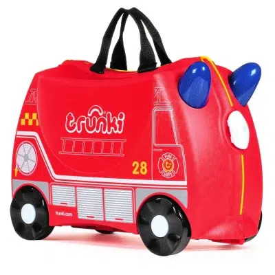 Trunki Ride-On Suitcase - Frank the Fire Engine