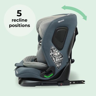 My Babiie MBCS123 i-Size Car Seat - Slate Blue