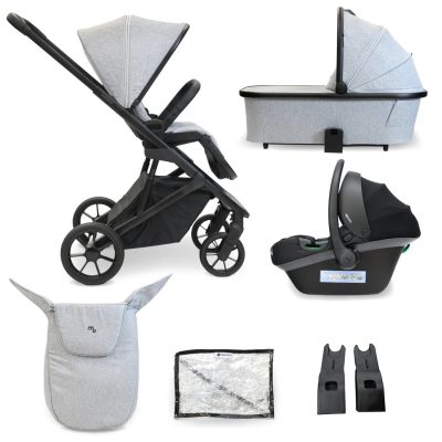 My Babiie MB500 3-in-1 Travel System - Moon Grey