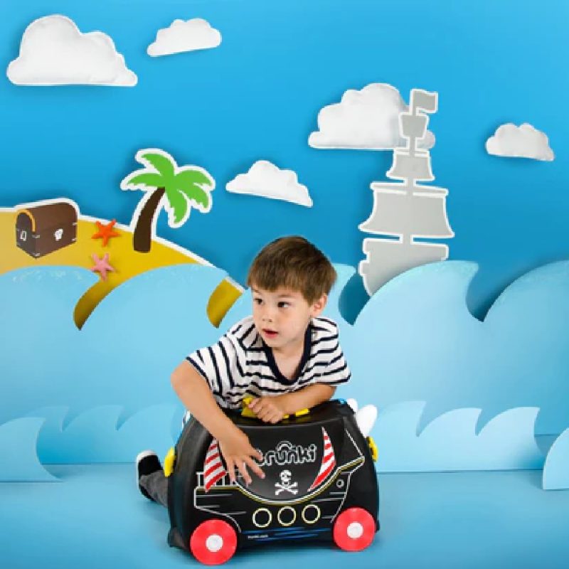 Trunki Ride-On Suitcase - Pedro the Pirate Ship