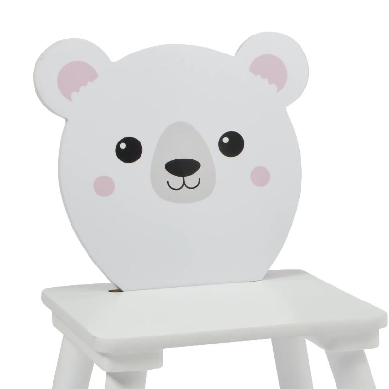 Liberty House Toys Kids Bear Table and Two Chairs Set