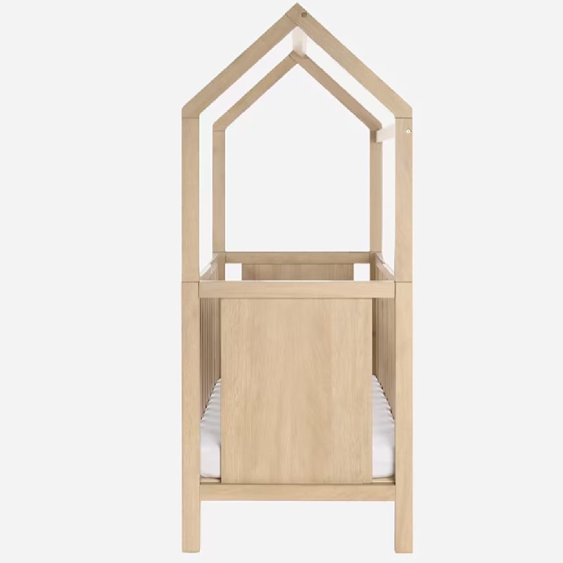 Tutti Bambini Casa Mini House Cot Bed - Harvest Oak