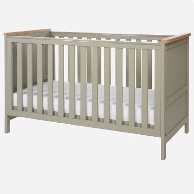 Tutti Bambini Misha Cot Bed - Sage/Golden Oak