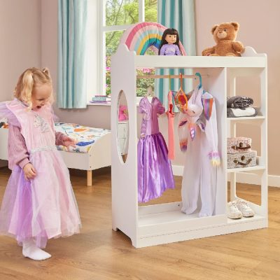 Liberty House Toys Kids Dressing Rail with Mirror