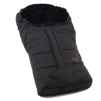 Egg 3 Deluxe Footmuff Houndstooth Black