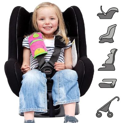 Trunki SnooziHedz Seatbelt Pad Pink