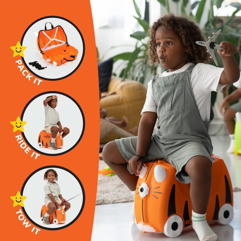 Trunki Ride-On Suitcase - Tipu the Tiger