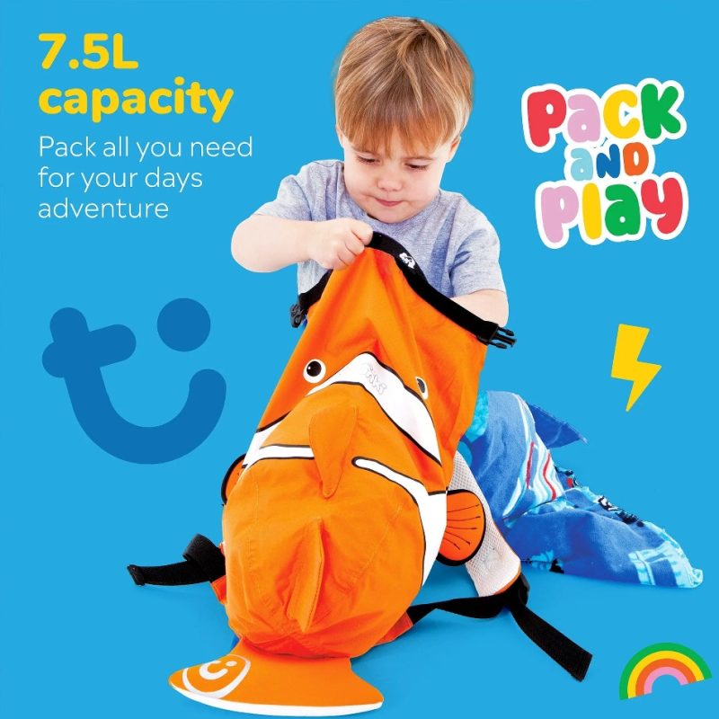 Trunki Medium PaddlePak Chuckles the Clown Fish