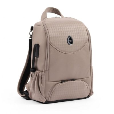 Egg 3 Toploader Backpack Houndstooth Almond