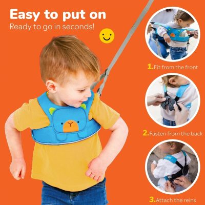 Trunki Walking Reins/Safety Harness - Bert Bear