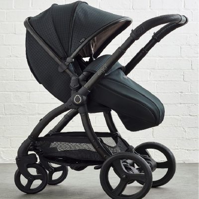 Egg 3 Stroller Houndstooth Black