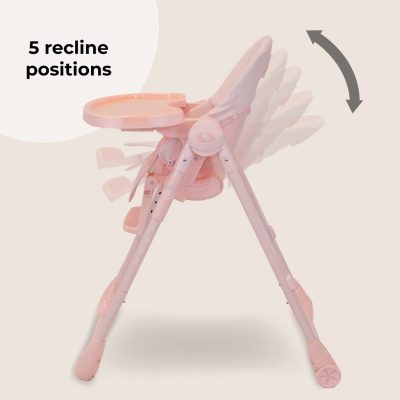 My Babiie Luxe Highchair - Pink