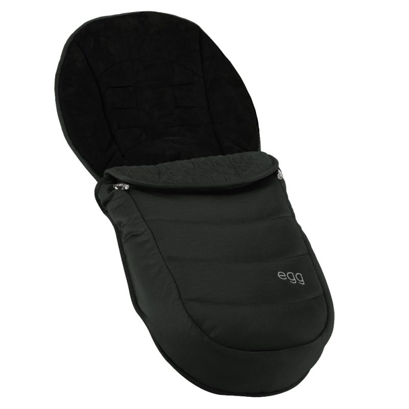 Egg 3 Footmuff Black Olive