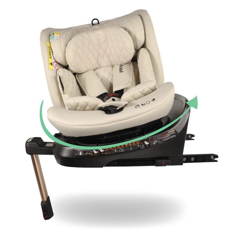 My Babiie i-Size (40-150cm) Spin Car Seat - Stone