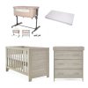 Obaby Nika Mini 5 Piece Newborn Room Set Bundle - Grey Wash