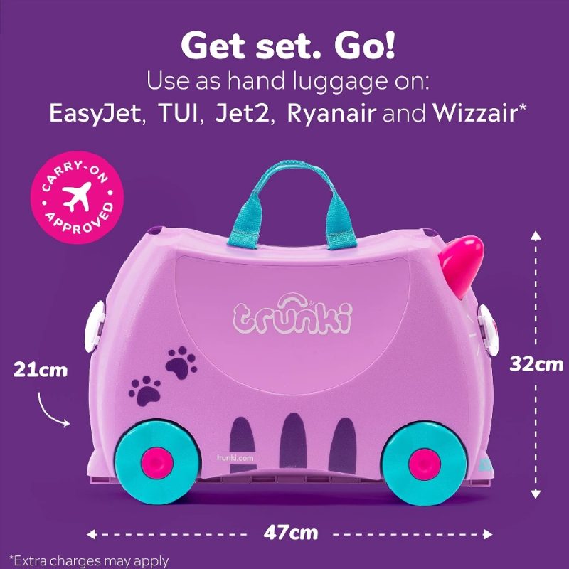 Trunki Ride-On Suitcase - Cassie the Cat