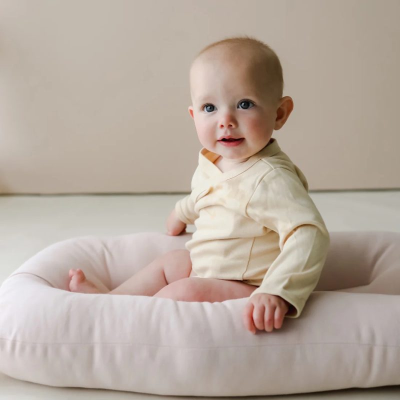 Snuggle Me Organic Infant Lounger Petal