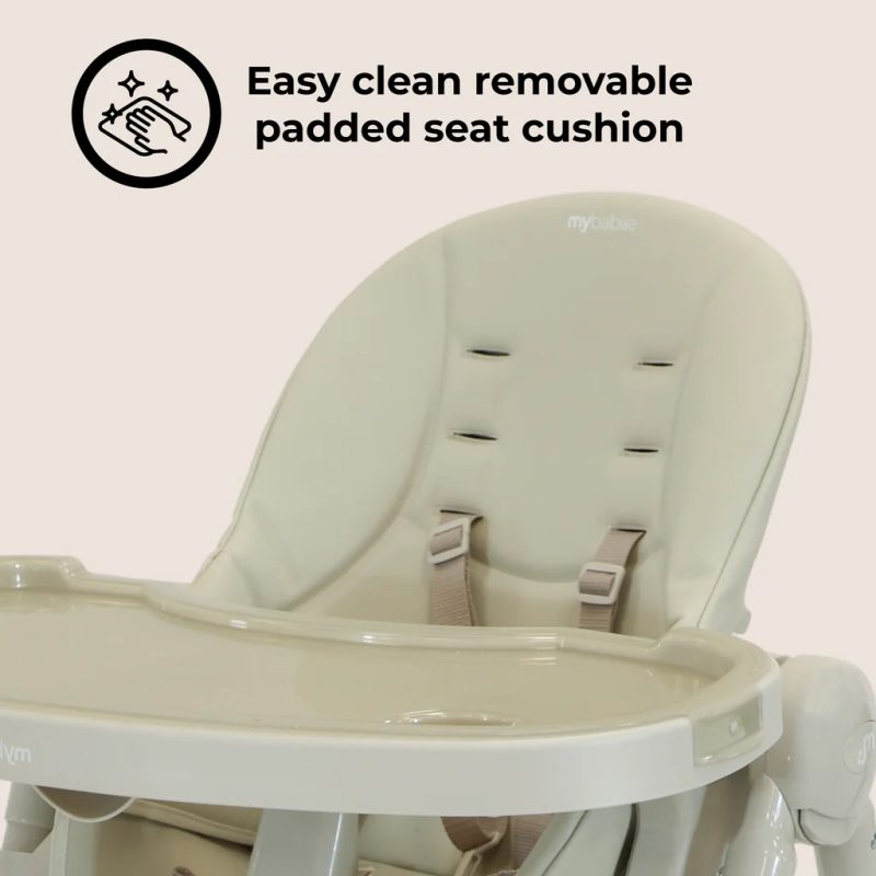 My Babiie Luxe Highchair - Oatmeal