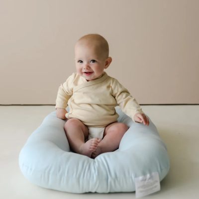 Snuggle Me Organic Infant Lounger Bluebell