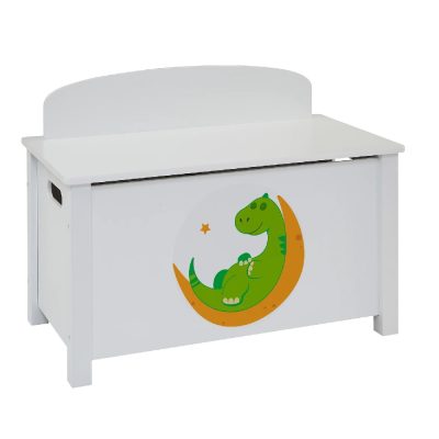 Liberty House Toys Kid’s Wooden Dinosaur Toy Box