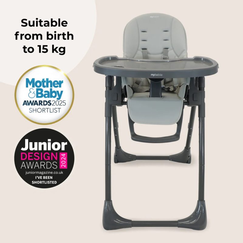 My Babiie Luxe Highchair - Grey